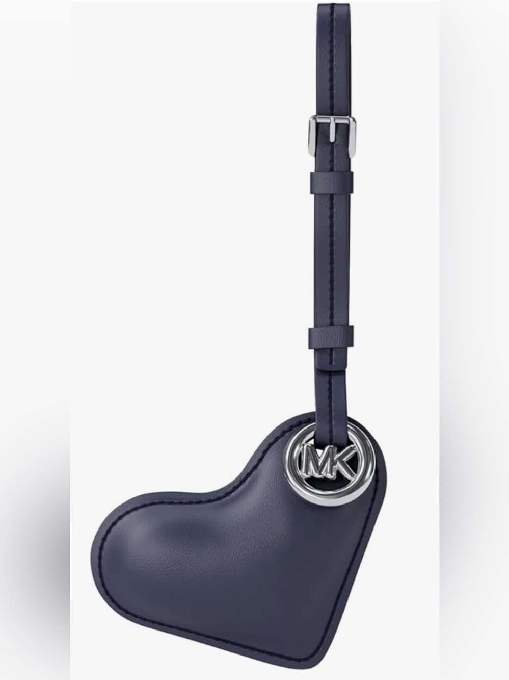 NWT! Michael Kors Navy 💙 Leather Bag Or Key Charm